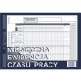 Druk MiP Ewidencja Miesięczna Czasu Pracy A4/40 - 2